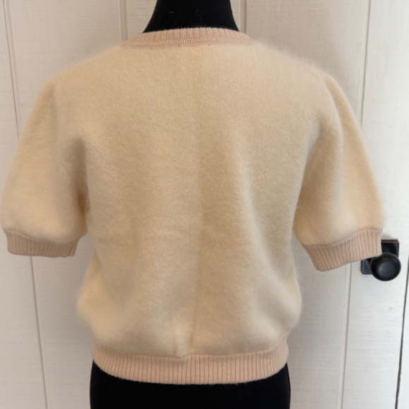 Kerisma Angora Sweater Cream Color S/M - Picture 3 of 6